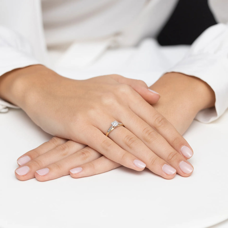 Pavé Engagement Rings