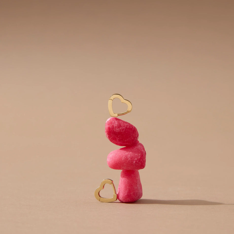 Earrings with Hearts