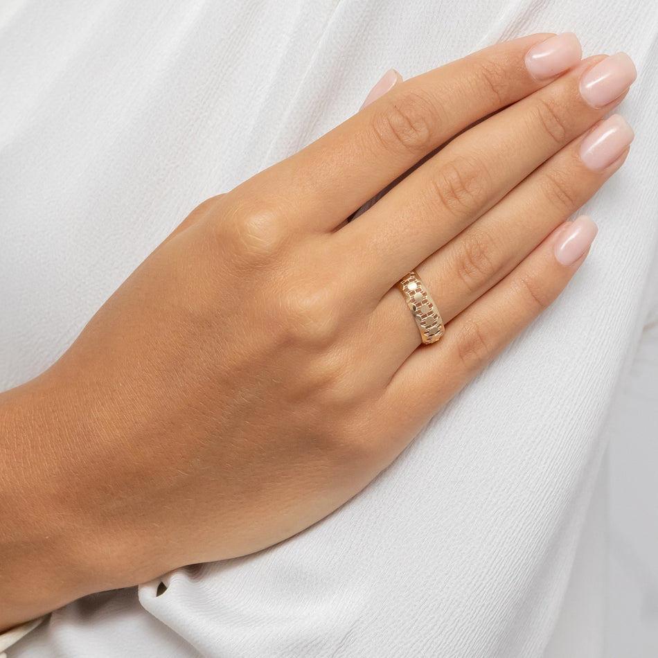 zlatý-proplétaný-geometrický-prsten-ap153-585