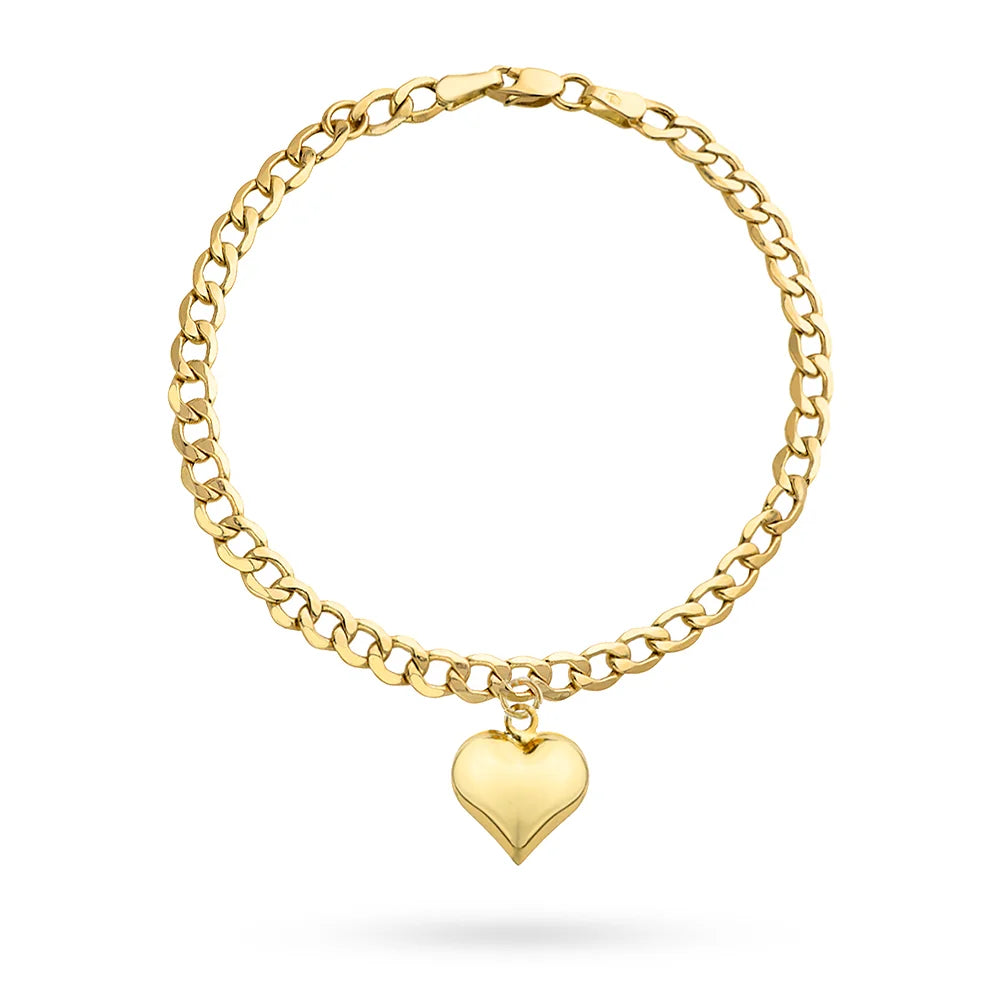 14k gold bracelet is packaged in an elegant black box and a gift bag,  Our jewellery comes with a tag showing the fineness.