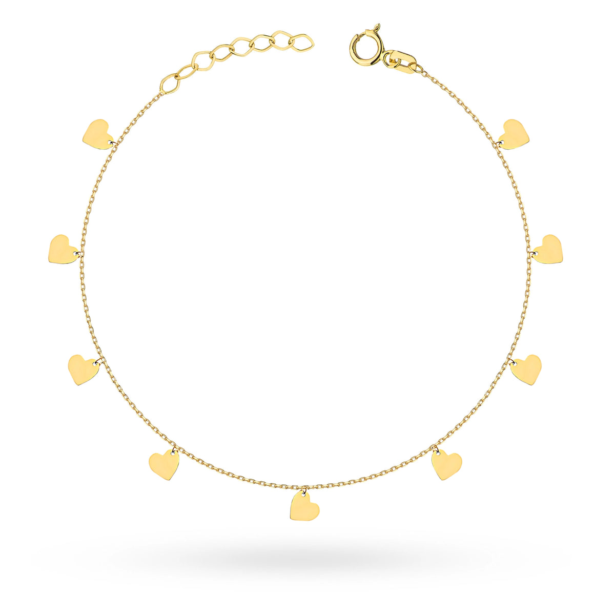 14-carat gold bracelet, perfect gift for any woman. Packaged in an elegant box.