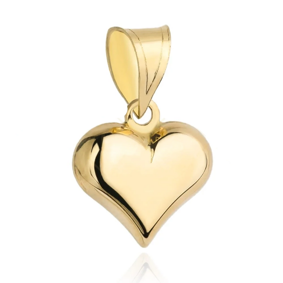 Přívěsek ze 14karátového zlata je zabalen v elegantní černé krabičce a dárkové tašce. Naše šperky jsou opatřeny štítkem s ryzostí.