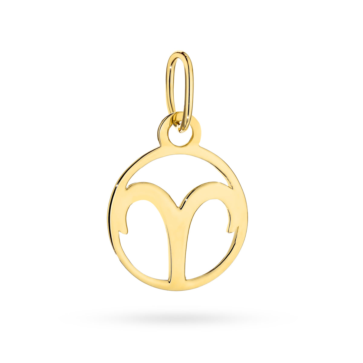 14k Gold (585) Pendant | Zodiac Capricorn Sign | GREMARI Gold