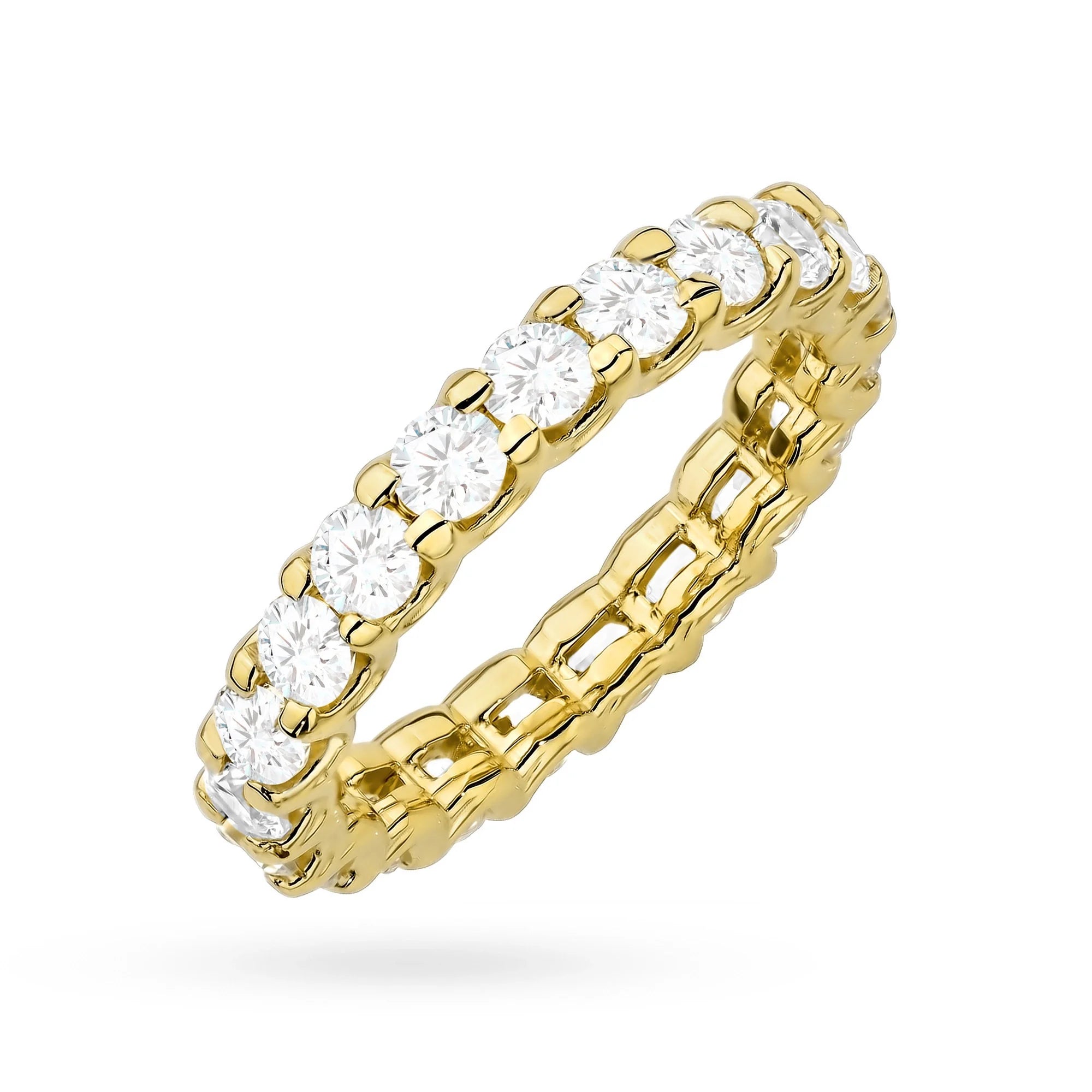 Gold 14k(585) ring with 0,08ct diamonds.  Perfect for a gift.