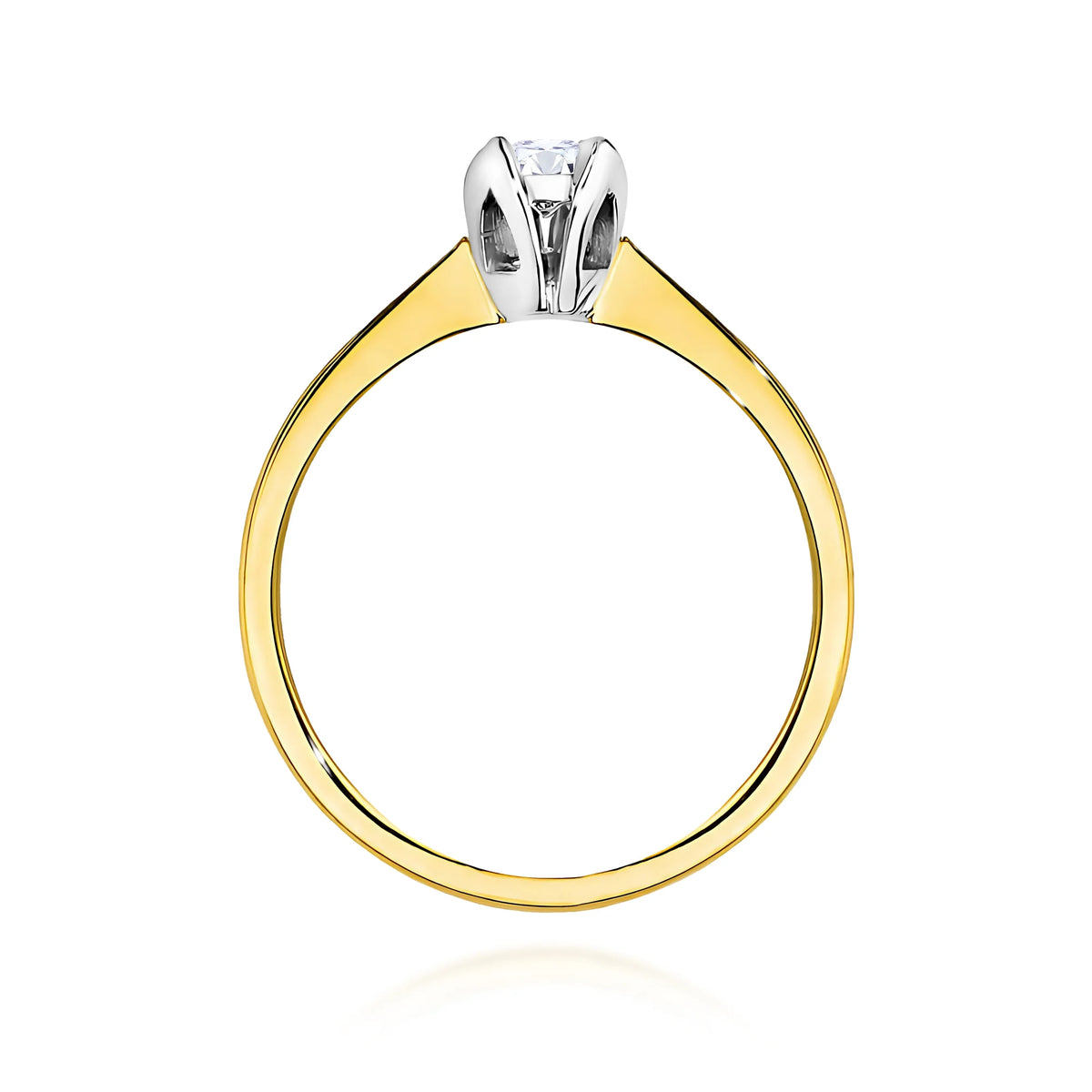 14k (585) Gold Ring | 0.10ct Diamond | GREMARI Jewelry