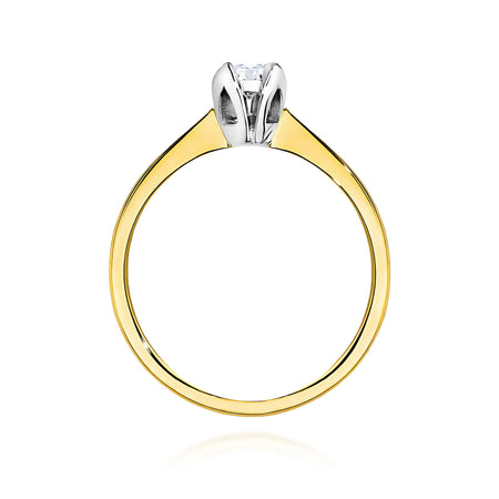 14k (585) Gold Ring | 0.10ct Diamond | GREMARI Jewelry