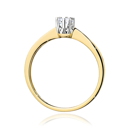 14k (585) Gold Ring | 0.15ct Diamond | GREMARI Jewelry