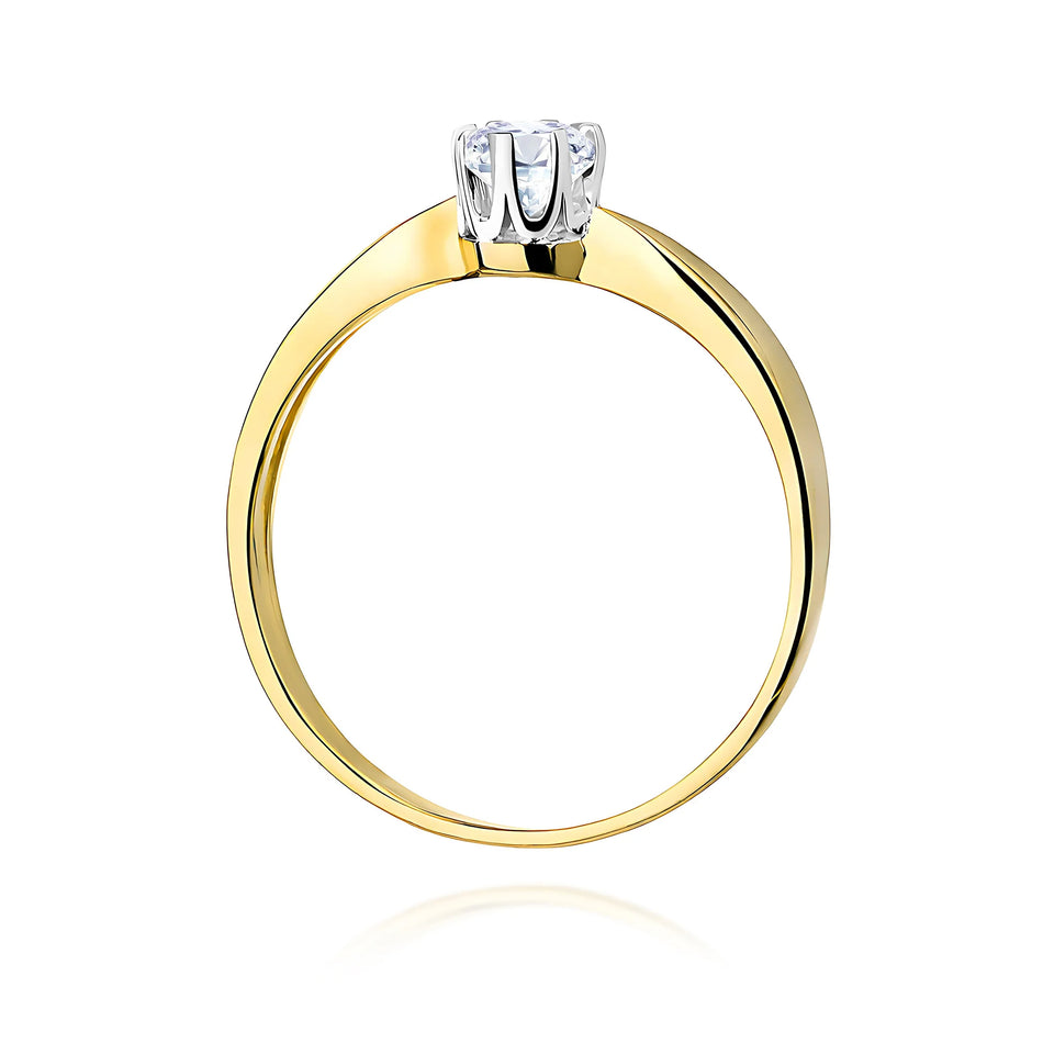 14k (585) Gold Ring | 0.25ct Diamond | GREMARI Jewelry
