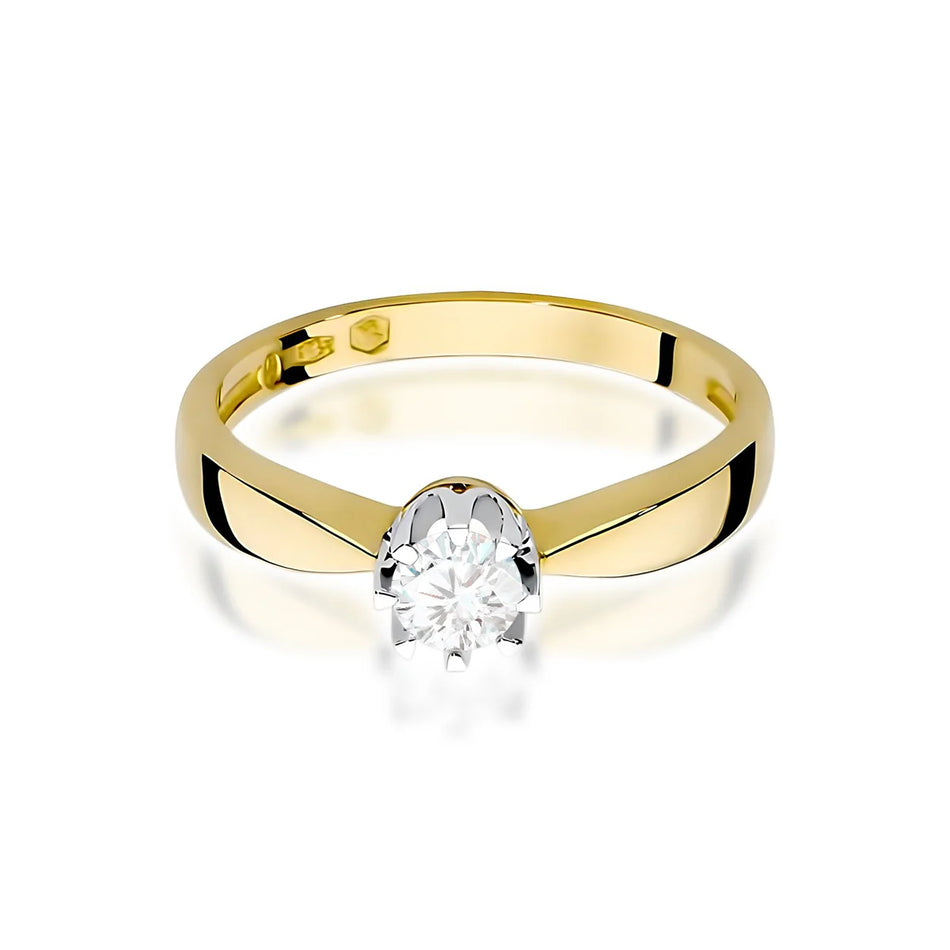 14k (585) Gold Ring | 0.25ct Diamond | GREMARI Jewelry
