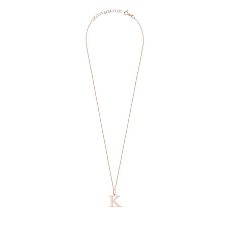 Náhrdelník z 14karátového růžového zlata s diamantem o hmotnosti 0,005 ct. Výborný dárek. Pravost diamantu potvrzuje certifikát.