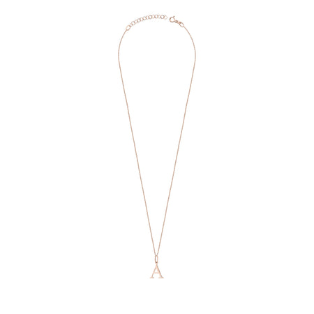 Náhrdelník z 14karátového růžového zlata s diamantem o hmotnosti 0,005 ct. Výborný dárek. Pravost diamantu potvrzuje certifikát.