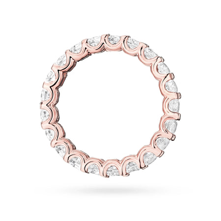 Rose Gold 14k(585) ring with 0,08ct diamonds. Perfect for a gift.