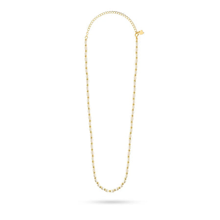 Gold-Plated Silver (925) Necklace | Pearl Choker | GREMARI Jewelry