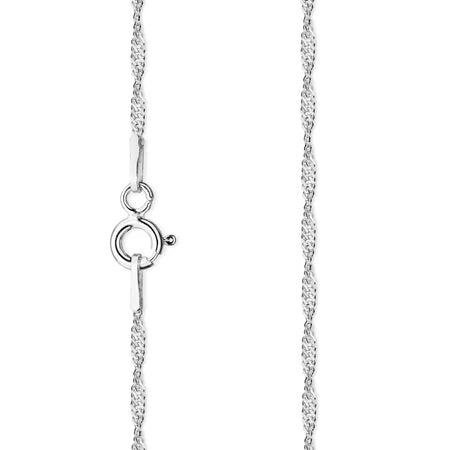 Sterling Silver (925) Singapore Chain | 1.8mm | GREMARI Gift