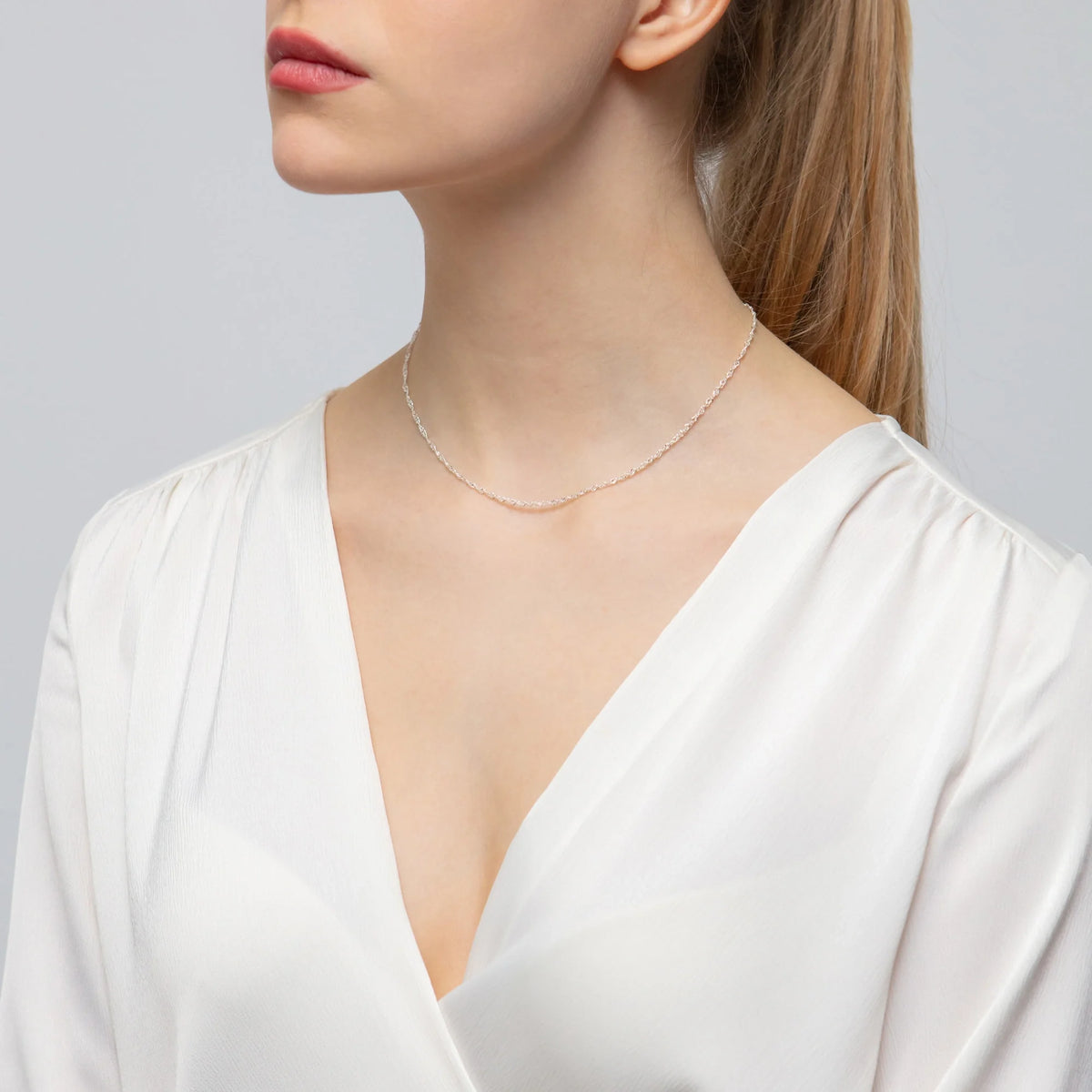 Sterling Silver (925) Singapore Chain | 1.8mm | GREMARI Gift