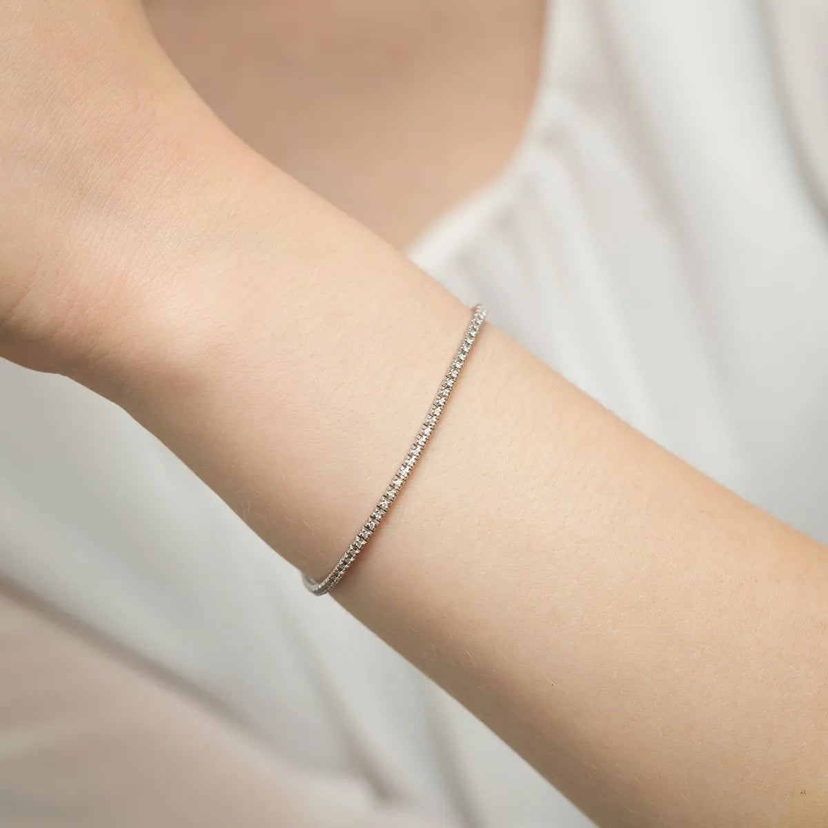 souprava zlatých náramků s diamanty 0,505 ct b0031-diw-02