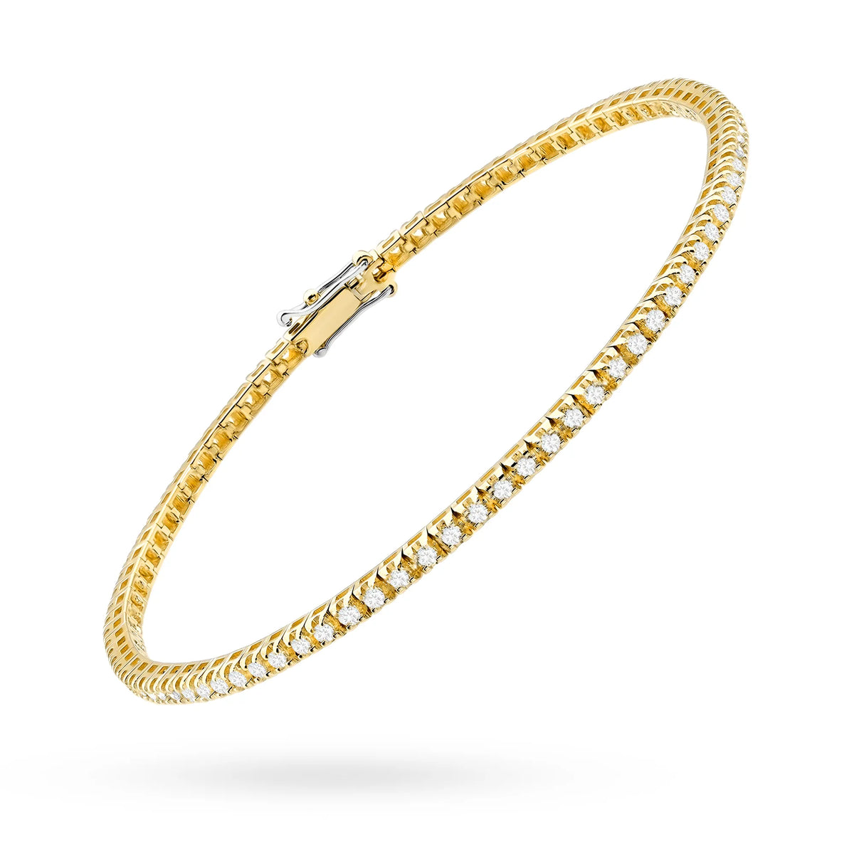 souprava zlatých náramků s 1,204 ct laboratorních diamantů b0031-ldw-04