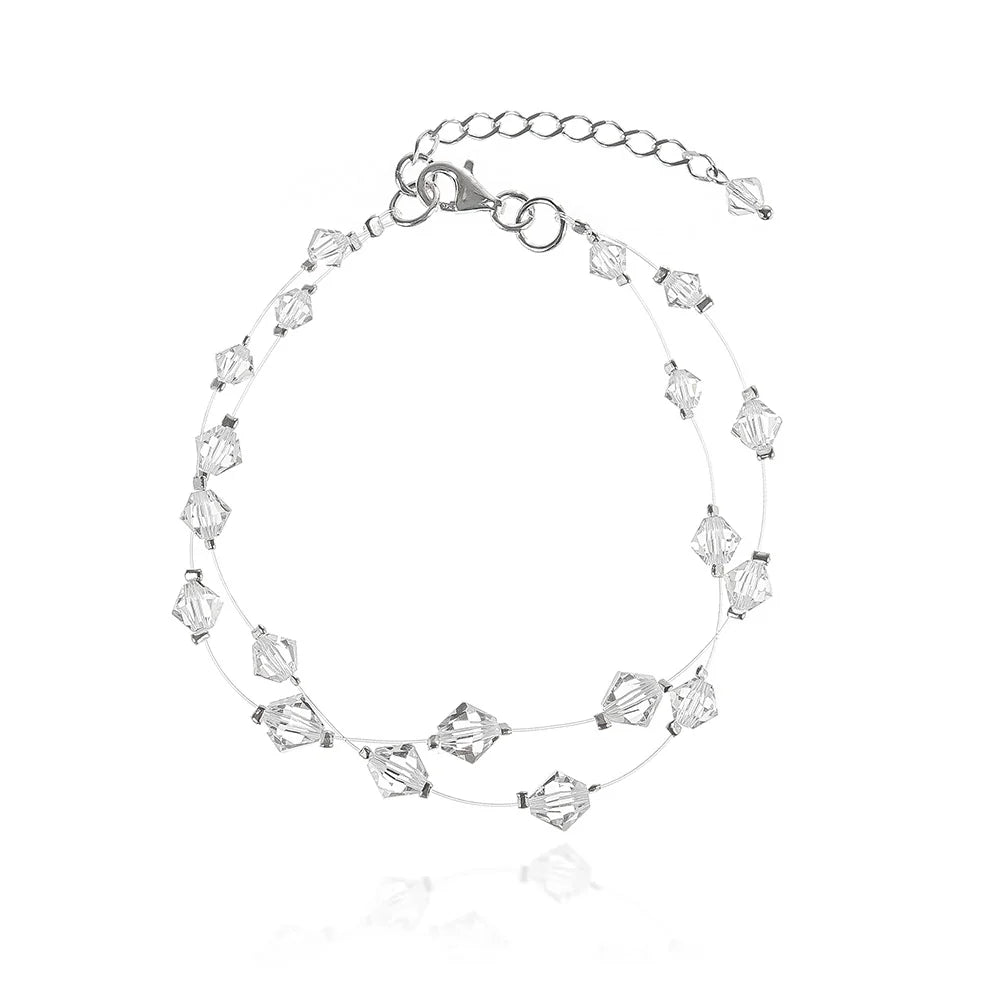 classic-wedding-silver-swarovski-crystals-bracelet-bw002