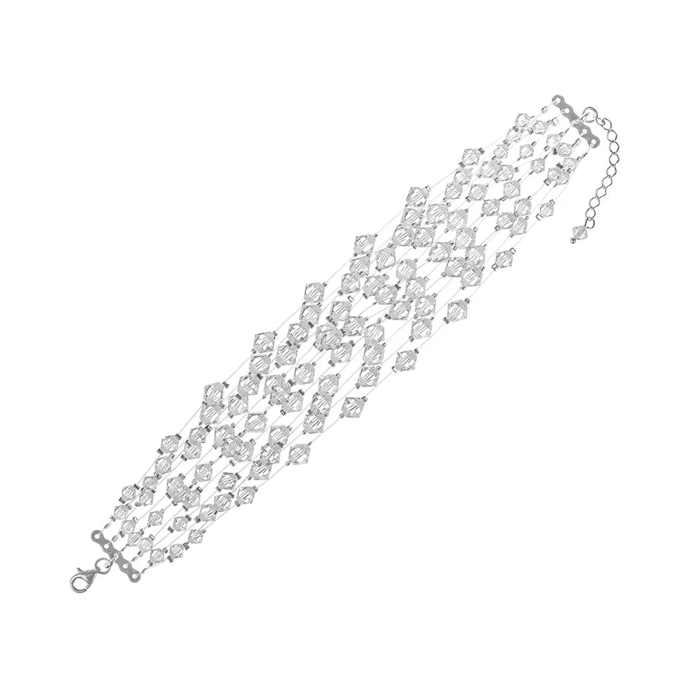 klasický-stříbrný-náramek-na-svatební-oblékání-se-swarovskými-kryštály-bw020