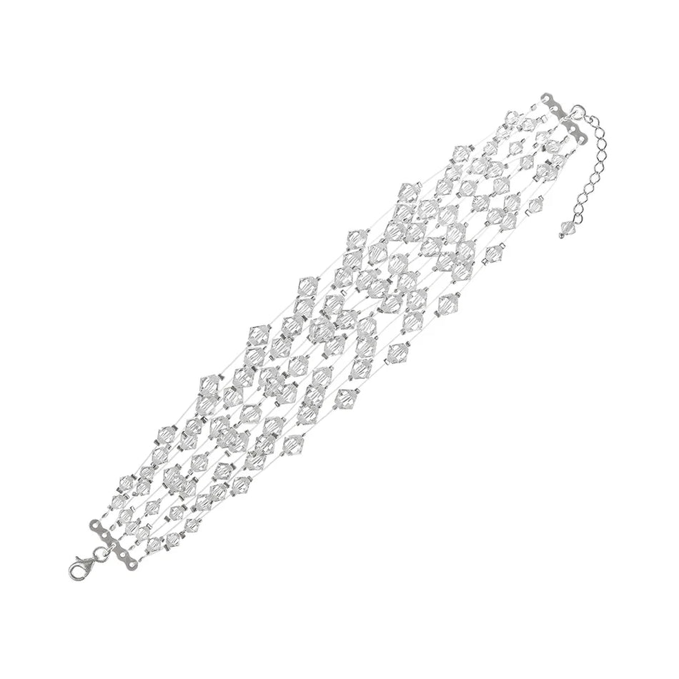 classic-wedding-silver-swarovski-crystals-bracelet-bw020