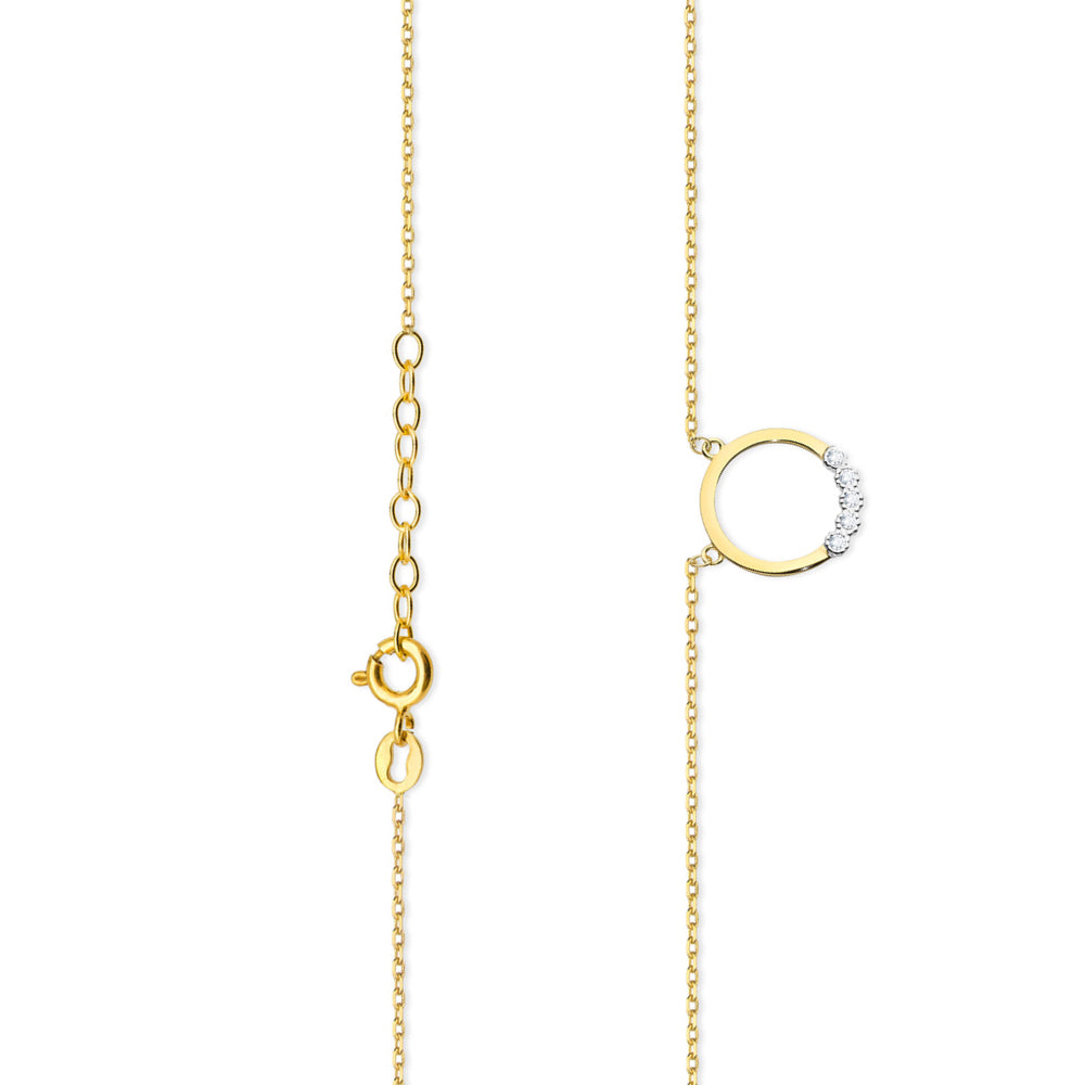 zlatý-náhrdelník-celebrity-s-diamanty-kruh-n0020