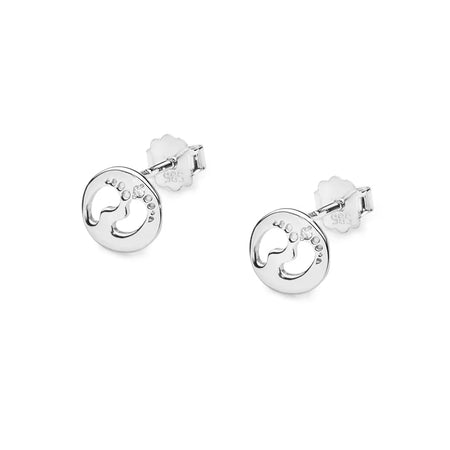 zlaté náušnice s diamanty 0,005 ct k0047-diw-01