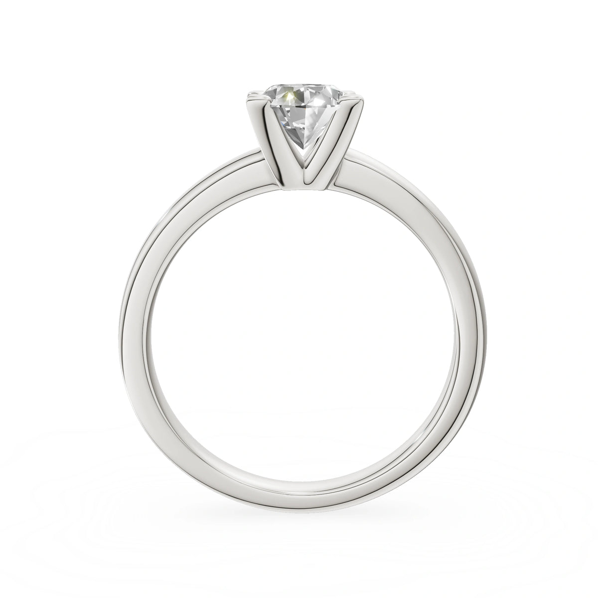 Gremari Seven Grace zásnubní prsten z bílého zlata s 1,00 ct přírodním diamantem – Oval
