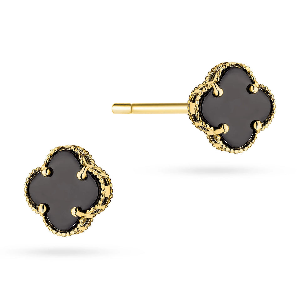 gold-stud-earrings-black-clovers-k-gw-625-585