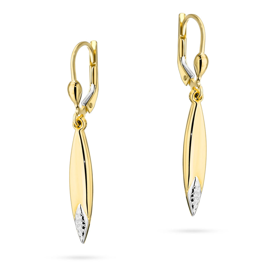 two-color-gold-earrings-with-english-clasp-icicles-teardrops-k-gw-737-585