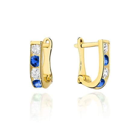 children-s-gold-english-clasp-earrings-with-zirconia-k054-14k-585