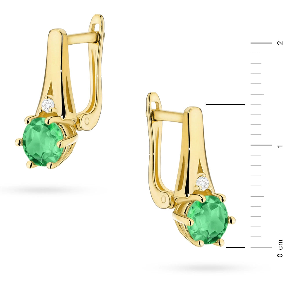 zlaté-náušnice-s-2-x-0-50ct-smaragdy-a-0-029ct-další-diamanty-k0572-emg-01