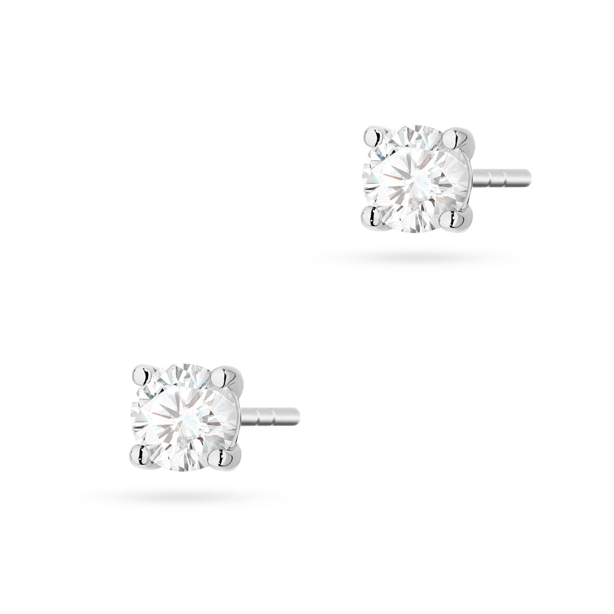 zlaté náušnice se 2 x 0,30 ct diamanty k0577-diw-01