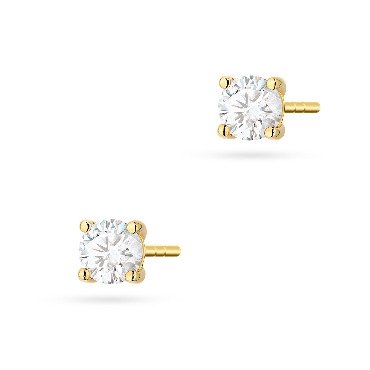 zlaté náušnice se 2 x 0,30 ct diamanty k0577-diw-01