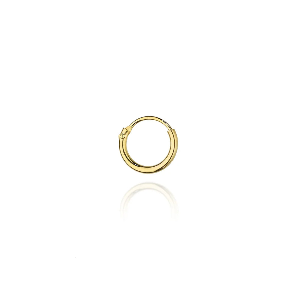 gold-single-creole-earring-9mm-k074-14k-585-solo