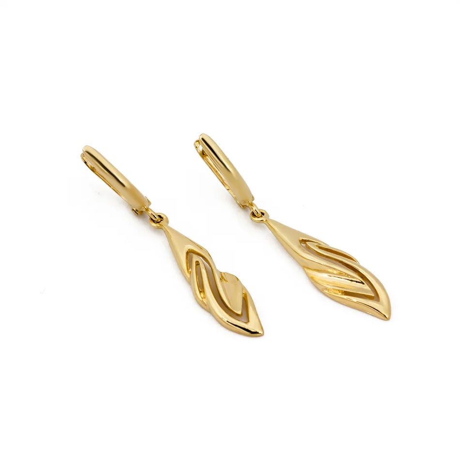 gold-english-clasp-earrings-k091-14k-585