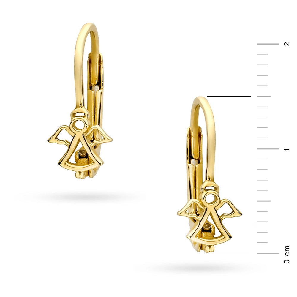 zlaté-anglické-zapínání-náušnice-anděl-k1119-14k-585