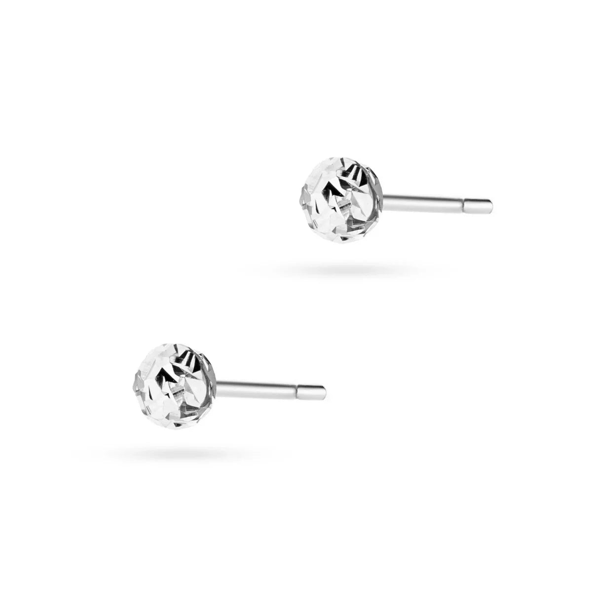 náušnice se zlatými peckami 3-8 mm k1401 14kt 585