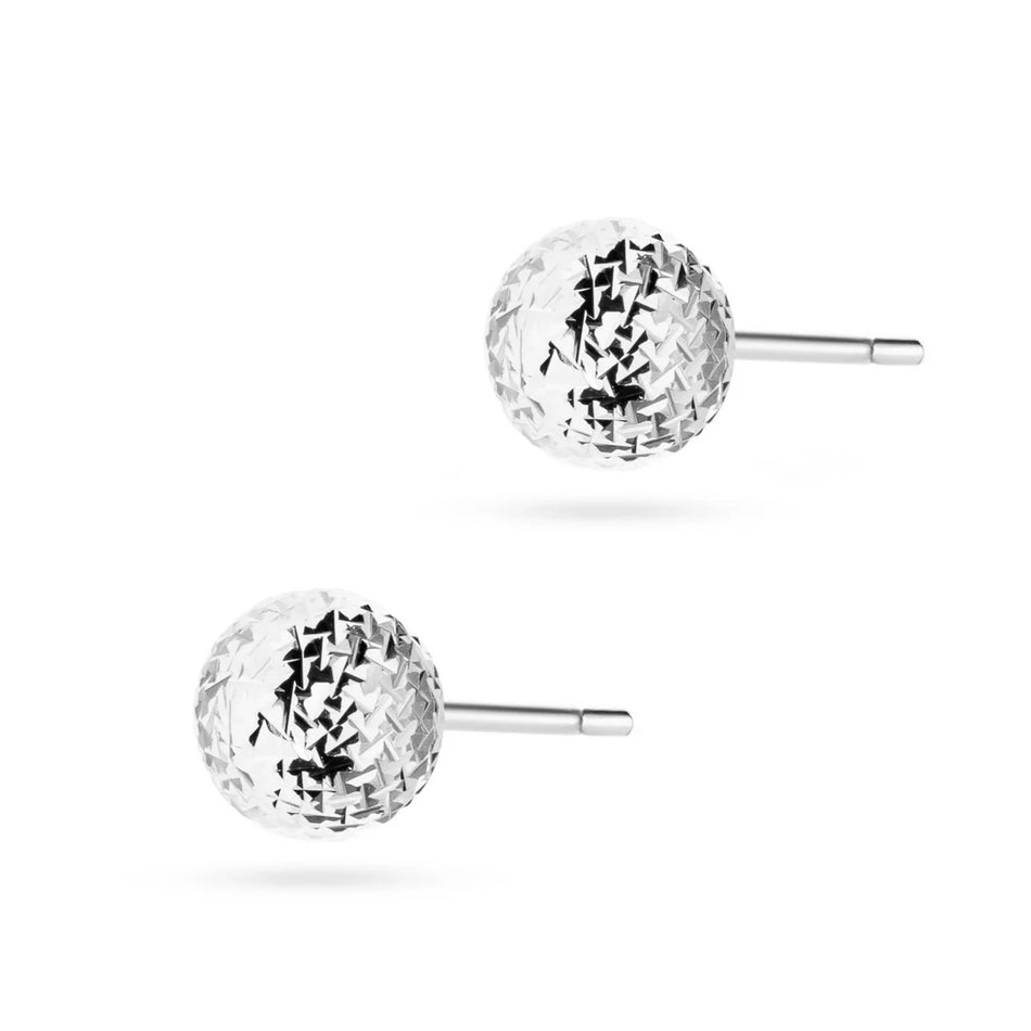 náušnice se zlatými peckami 3-8 mm k1401 14kt 585