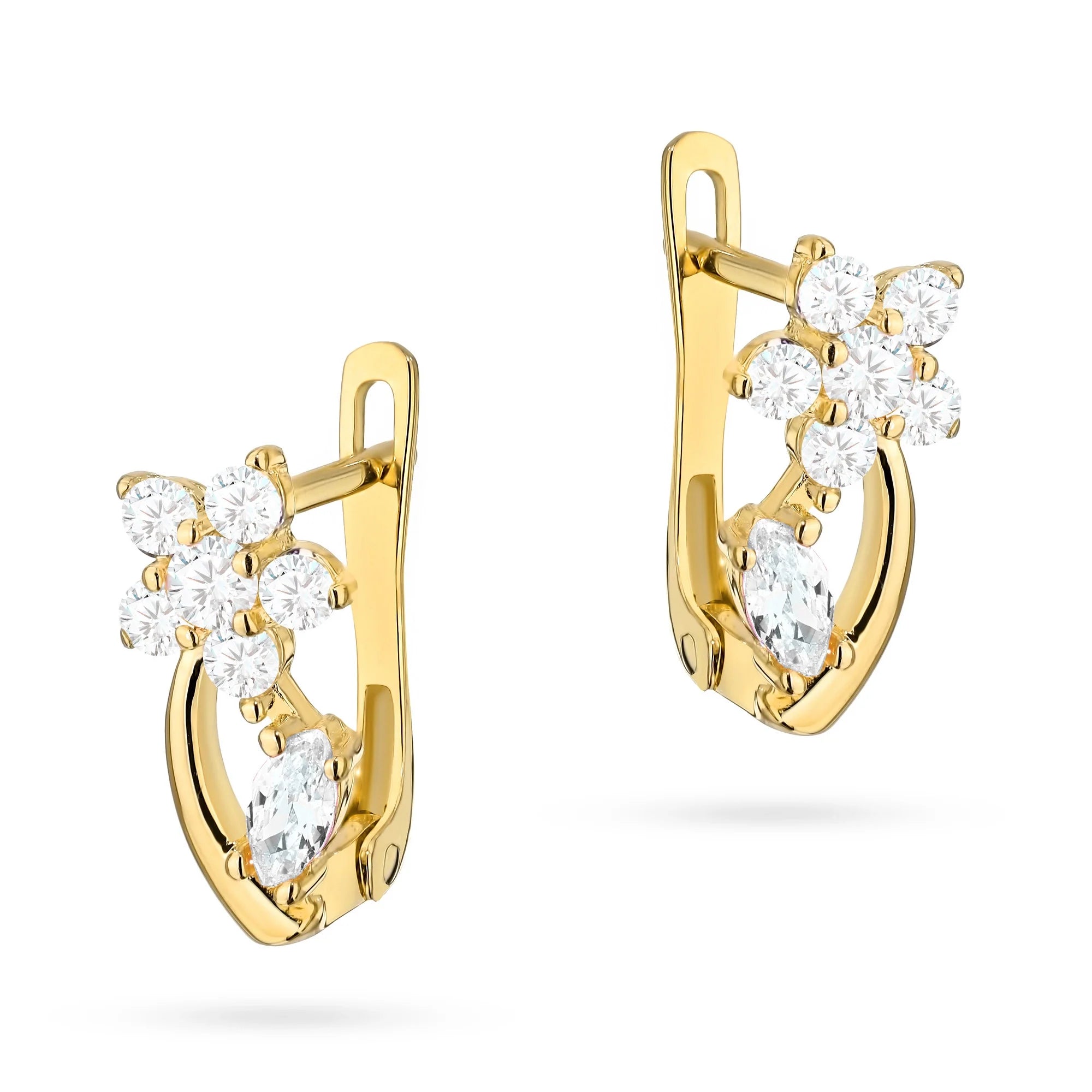 children-s-gold-english-clasp-earrings-with-zirconia-k1508-14k-585