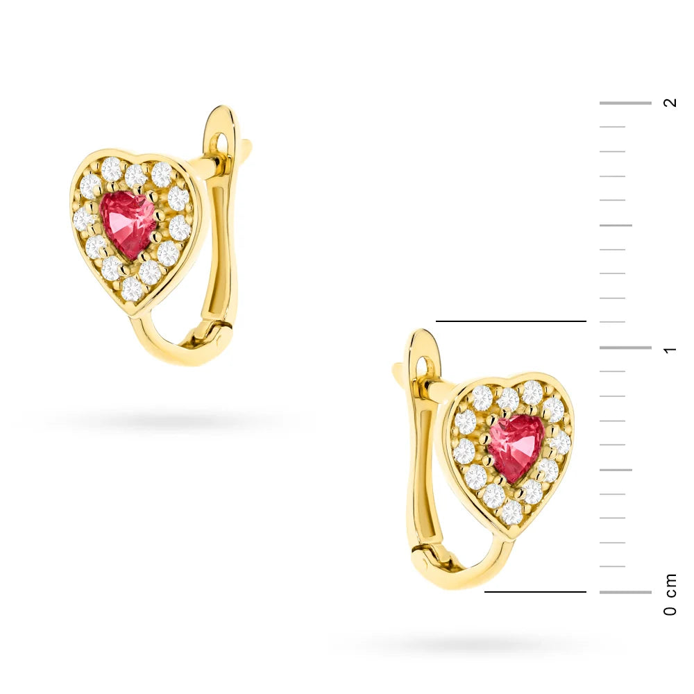 children-s-gold-english-clasp-earrings-with-zirconia-k1811-14k-585
