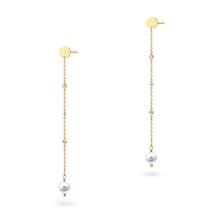two-color-gold-stud-earrings-with-synthetic-pearl-beads-k1953-14k-585-b