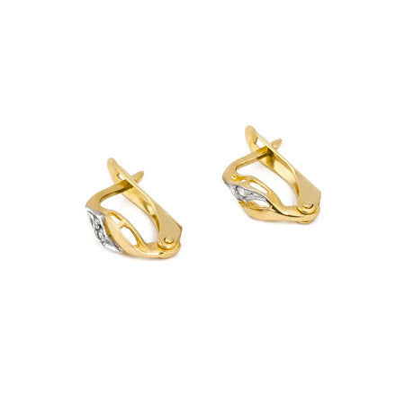 two-color-gold-english-clasp-earrings-with-zirconia-k592-14k-585