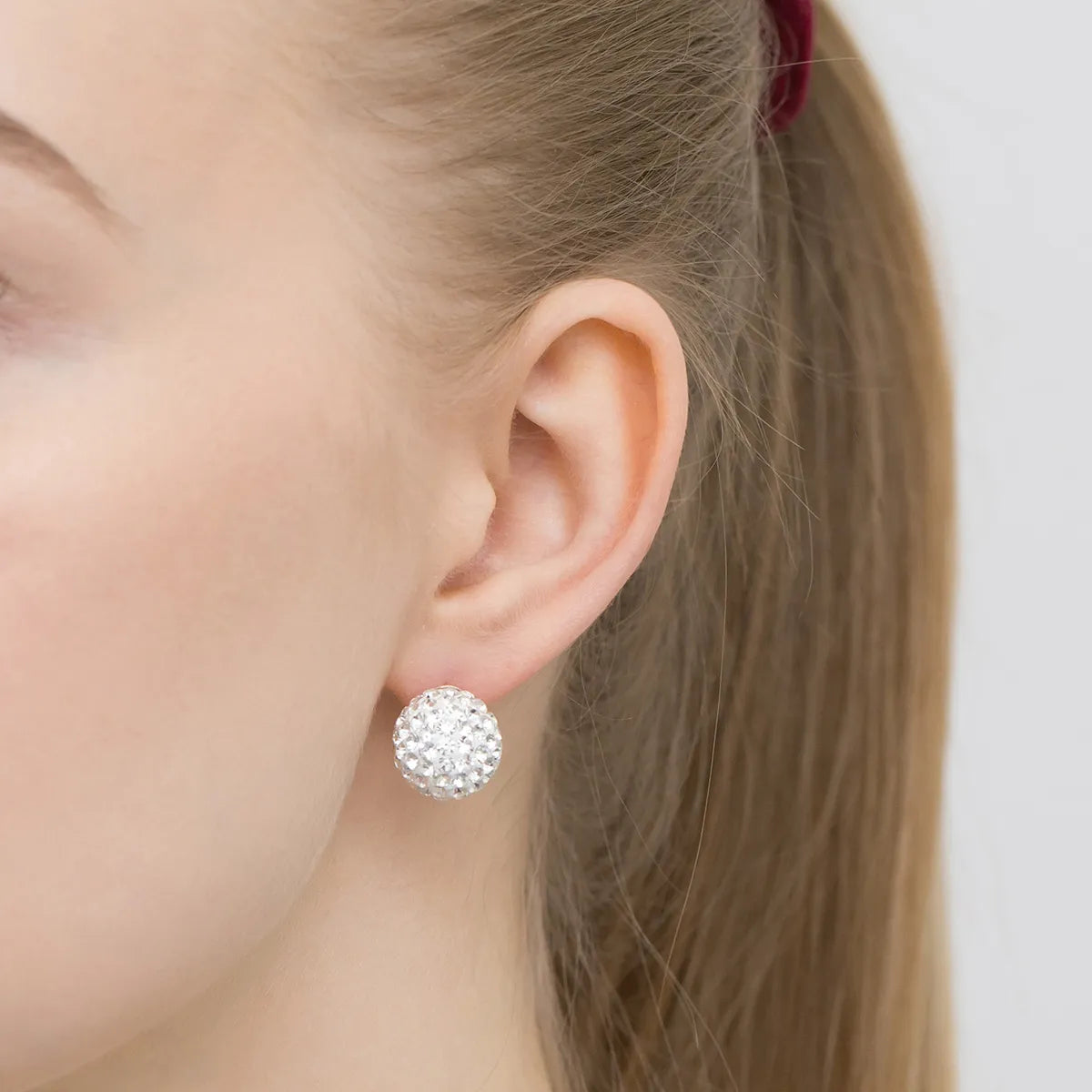 stříbrné náušnice na puzetu se zirkony k803-925