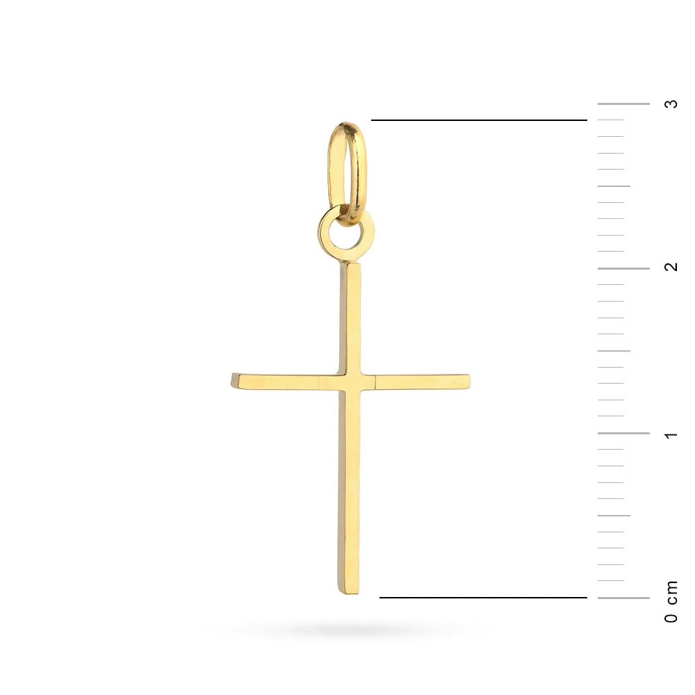 zlatý křížek s Ježíšem Kristem kr-gw-082-585