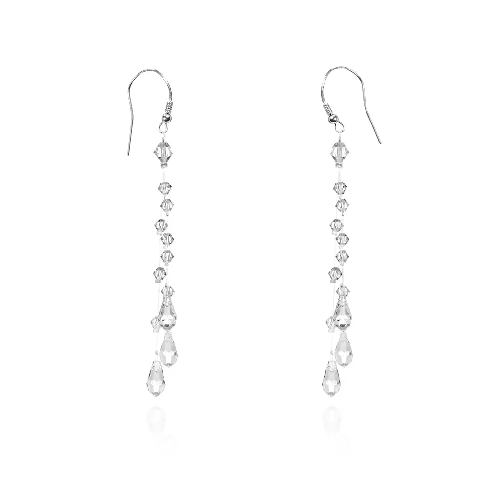 klasické-stříbrné-svatební-náušnice-se-swarovski-kryštály-kw029