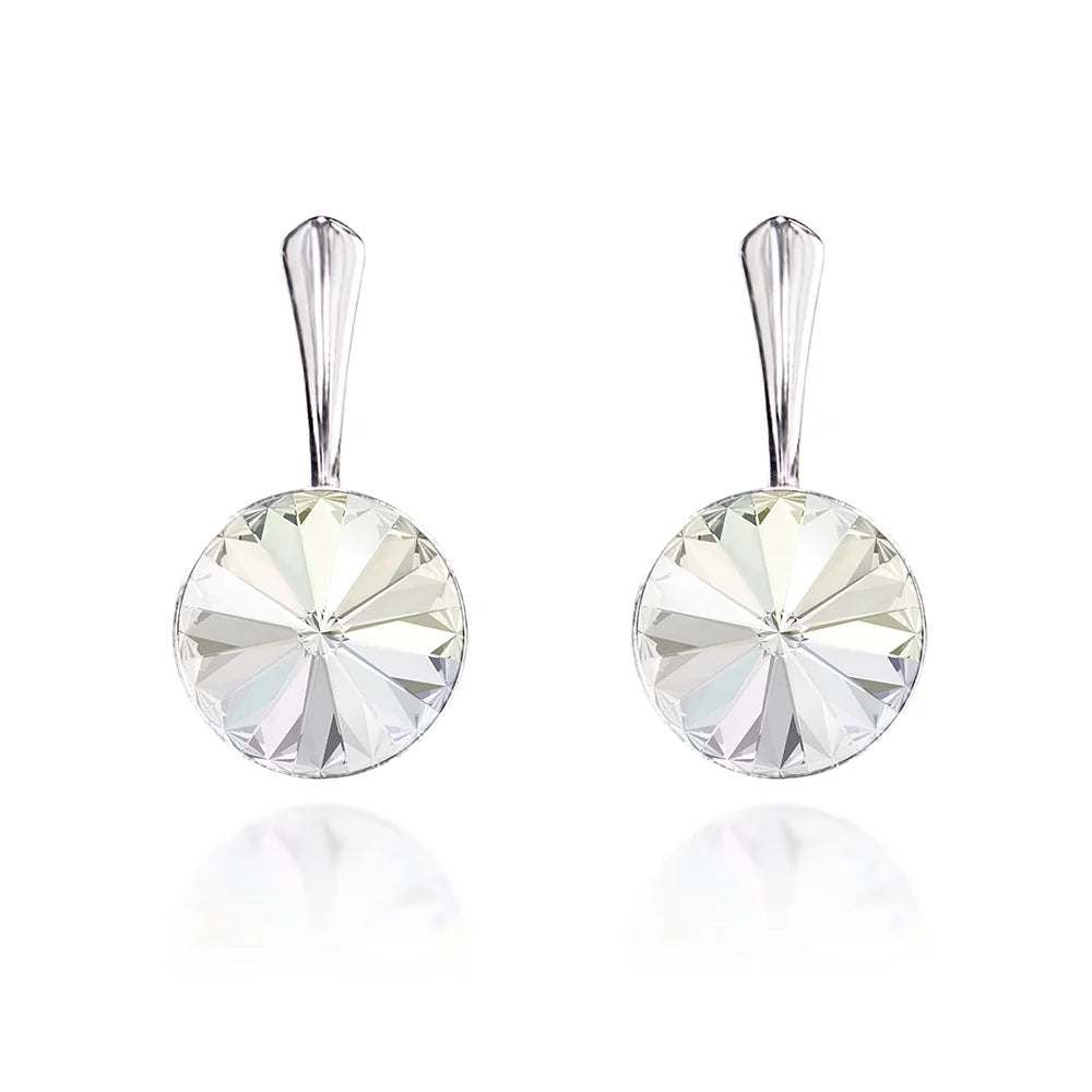 klasické-stříbrné-svatební-náušnice-se-swarovski-křišťály-kw035