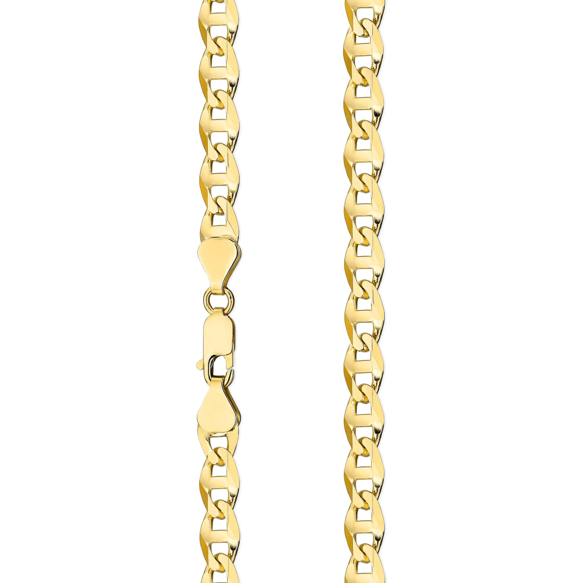 zlatý řetízek 14k gucci l035