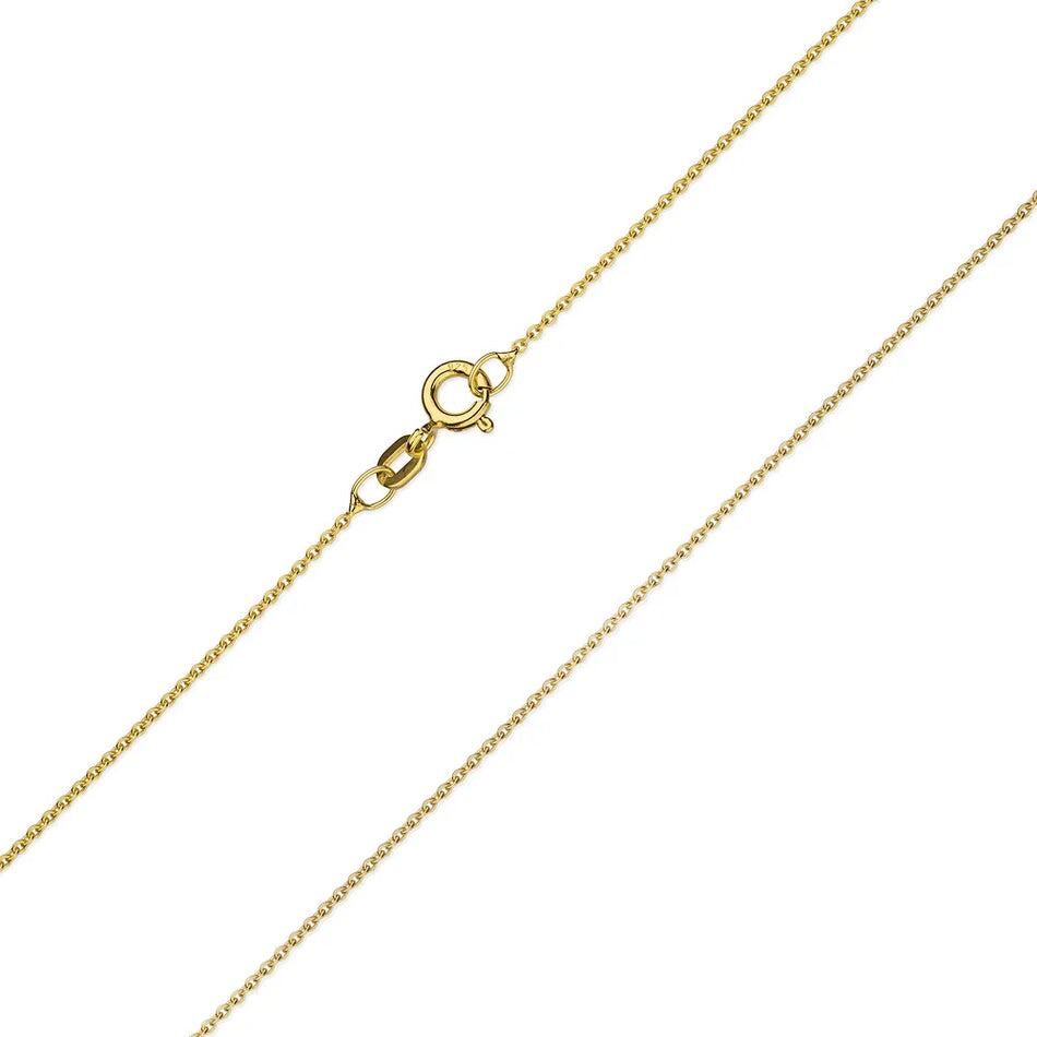 stříbrný řetízek rolo pozlacený 1,1 mm l044 925-z