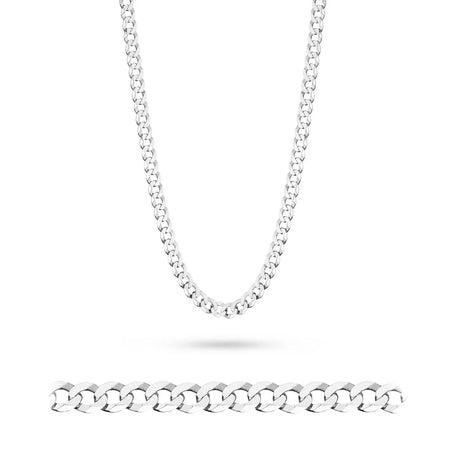 pánský-stříbrný-řetěz-kostka-6-7mm-l225-925