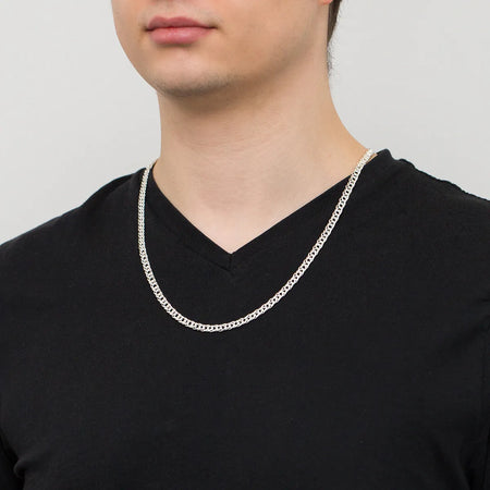 pánský-stříbrný-kroucený-řetěz-5-1mm-l230-925